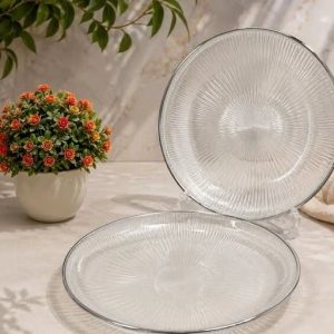 پلو خوری سولو لب نقره ای 6 نفره