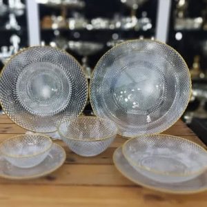 سرویس پیکسل لب طلا 32 پارچه